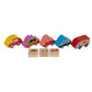 Sorter - wooden car Kruzzel 22652-10