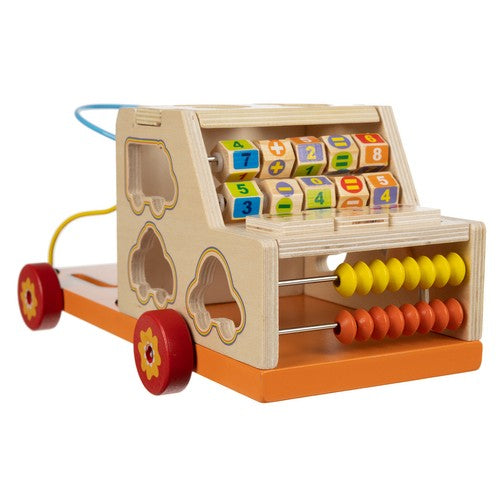 Sorter - wooden car Kruzzel 22652-3