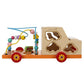 Sorter - wooden car Kruzzel 22652-4