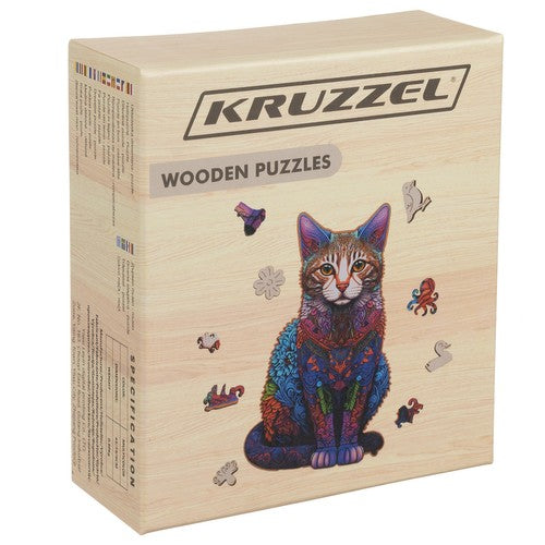 Wooden puzzle - Kruzzel puzzle 22878-2