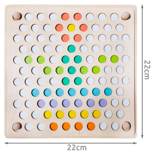 Wooden beads puzzle 22403-2