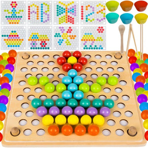 Wooden beads puzzle 22403 Kruzzel 5900779945531