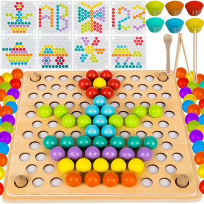 Wooden beads puzzle 22403 Kruzzel 5900779945531