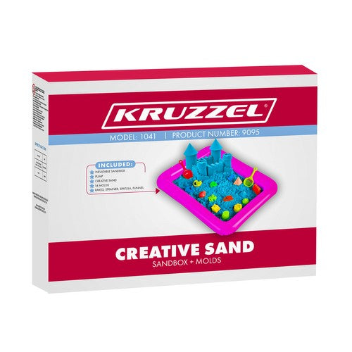 Creative sand - sandbox + molds 22712-1