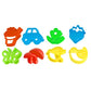 Creative sand - sandbox + molds 22712-12