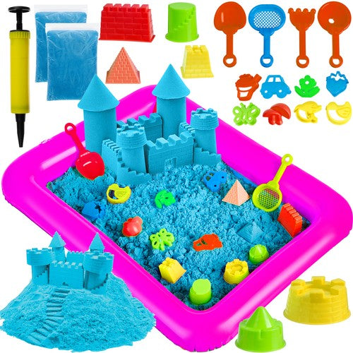 Creative sand - sandbox + molds 22712 Kruzzel 5900779947573