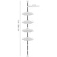 Ruhhy 23369 corner shower shelf-5