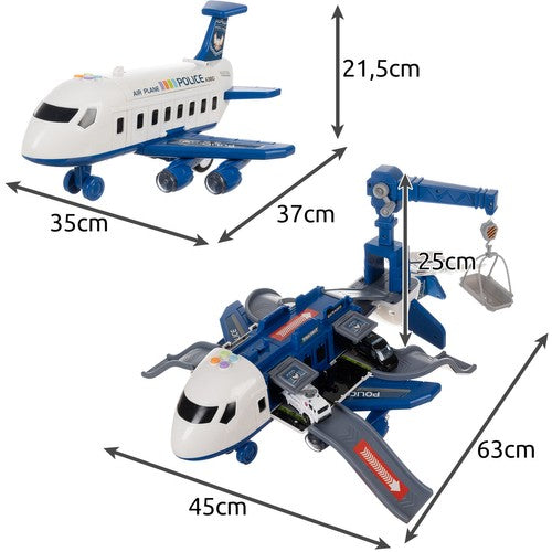 Foldable police plane - parking lot 23131-2