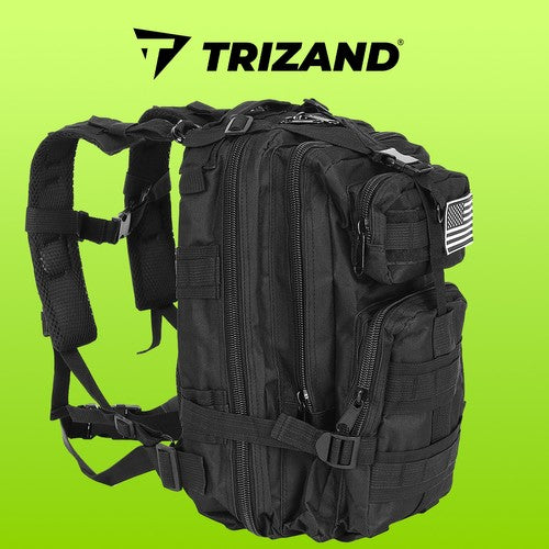 Small black hiking backpack 23089-2