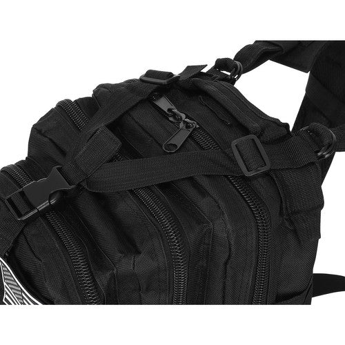 Small black hiking backpack 23089-10