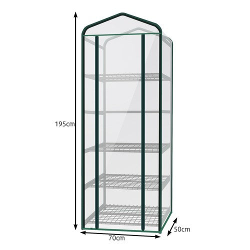 Mini foil greenhouse - 5 shelves 23359-4