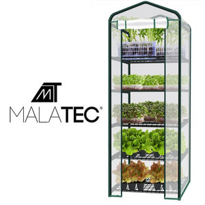 Mini foil greenhouse - 5 shelves 23359-1