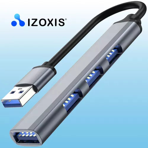 USB HUB - 1 port 3.0 + 3 ports 2.0 Izoxis 23316-5