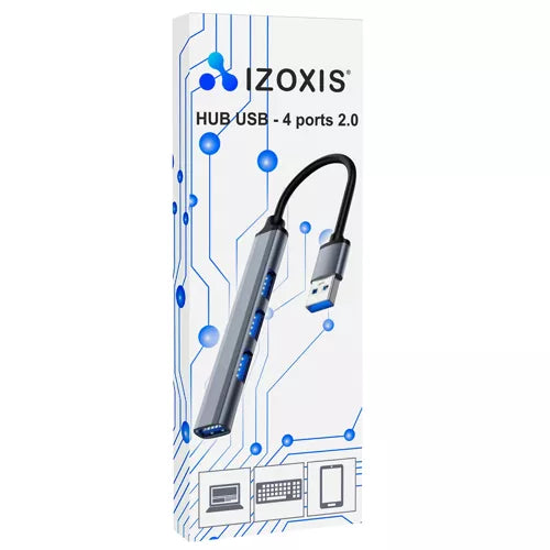 USB HUB - 1 port 3.0 + 3 ports 2.0 Izoxis 23316-1