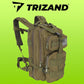 Green small tourist backpack 23243-10