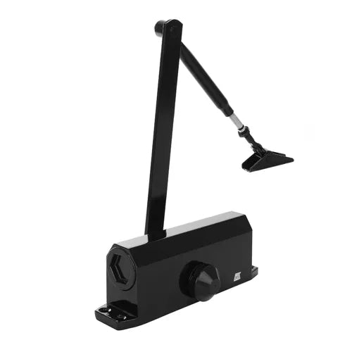 Door closer, black, 40-60kg, Malatec 23598-3