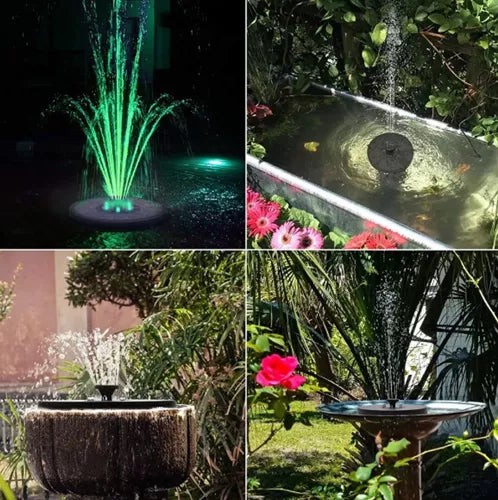 Gardlov 23227 LED solar garden fountain-11