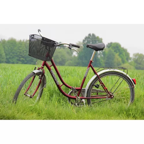 Metal bicycle basket 23557-8