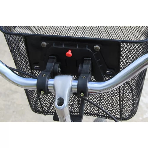 Metal bicycle basket 23557-6