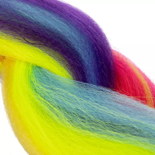 Synthetic hair rainbow braids Soulima 23571-2