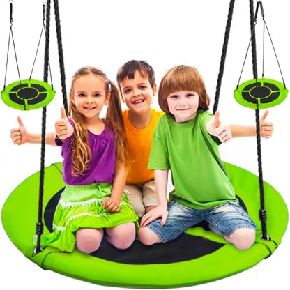 Stork's nest swing 100 cm green-black 23514 Malatec 5900779950313