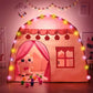 Children's tent HOUSE + lights 23472-5