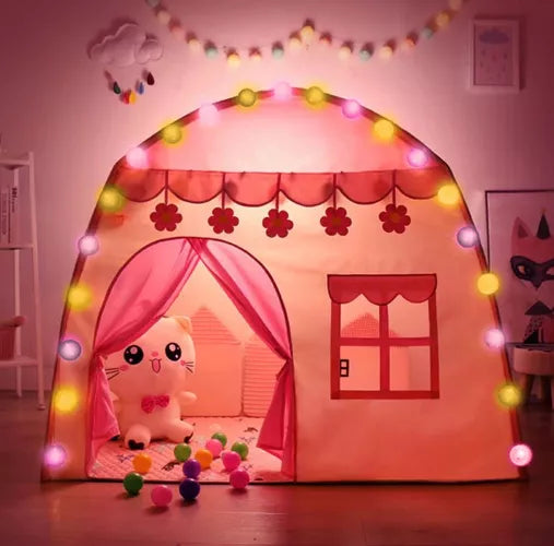 Children's tent HOUSE + lights 23472-5