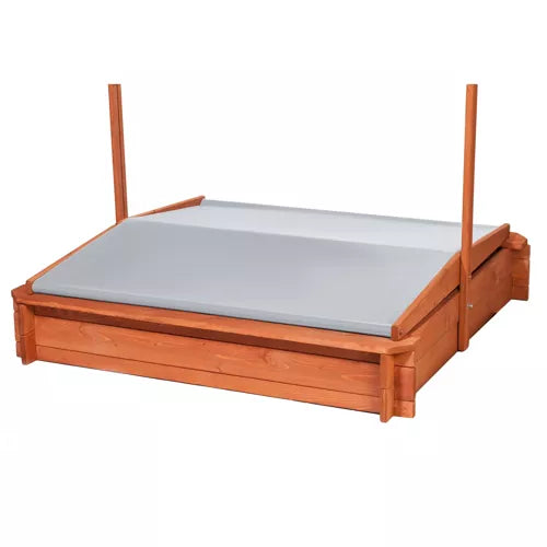 Folding sandbox with roof 24215-5