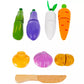 Wooden fruits and vegetables cutting set Z23543-3