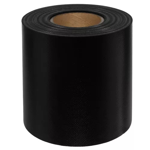 Fencing tape 19cmx35m 630g/m2 black 23705-6