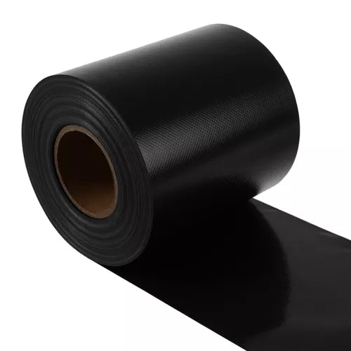 Fencing tape 19cmx35m 630g/m2 black 23705-7