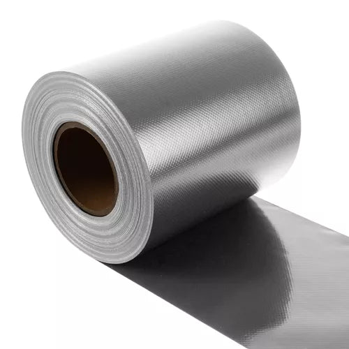 Fencing tape 19cmx35m 630g/m2 gray 23704-3