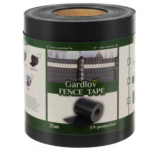 Fencing tape 19cmx35m 630g/m2 anthracite 23703-11