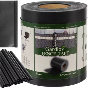 Fencing tape 19cmx35m 630g/m2 anthracite 23703 Gardlov 5900779951167