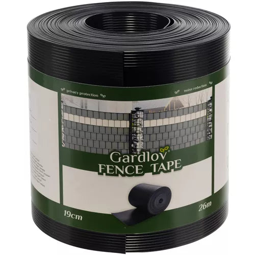 Fencing tape 19cmx26m 700g/m2 anthracite 23909 Gardlov 5900779951679