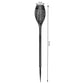 Solar garden lamp - torch, set of 4, 23560-11