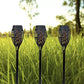 Solar garden lamp - torch, set of 4, 23560-2