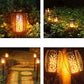 Solar garden lamp - torch, set of 4, 23560-5