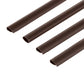 Fence tape clips - brown 23713-4