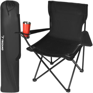 Black fishing chair K23673 Trizand 5900779951037