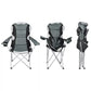 Fishing chair black and gray 23674-11