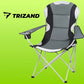 Fishing chair black and gray 23674-5