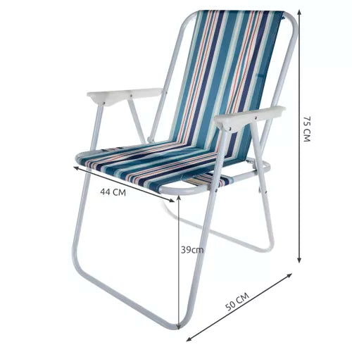 Trizand Bergamo garden chair. blue 23558-9