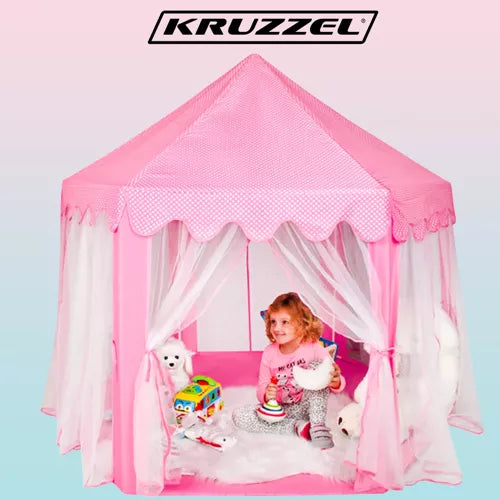 Children&#39;s tent pink Kruzzel 23869-5