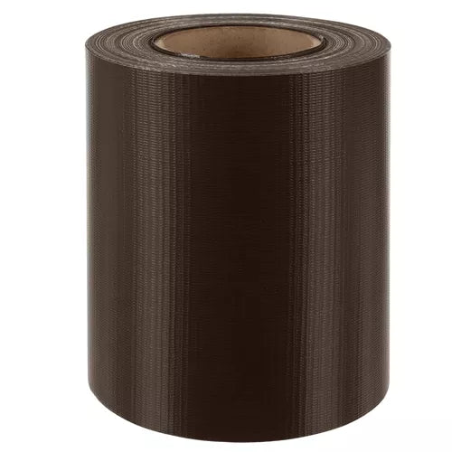 Fencing tape 19cmx35m 450g/m2 brown 23702-14