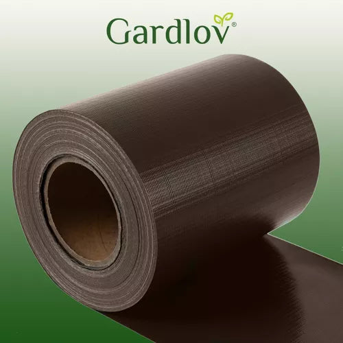 Fencing tape 19cmx35m 450g/m2 brown 23702-15