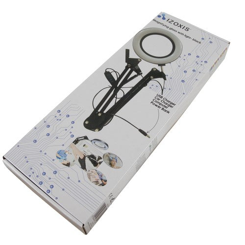 Magnifying glass - black Izoxis 23893-5