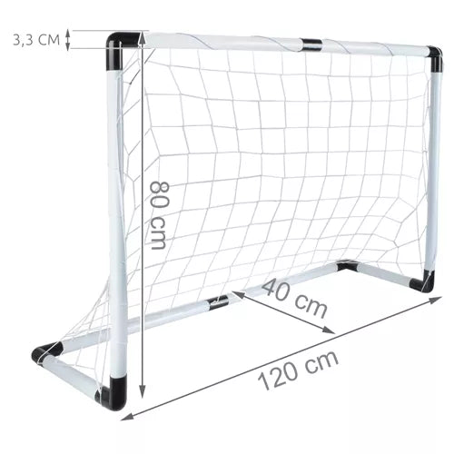 Football goal + ball + pump 23459-2