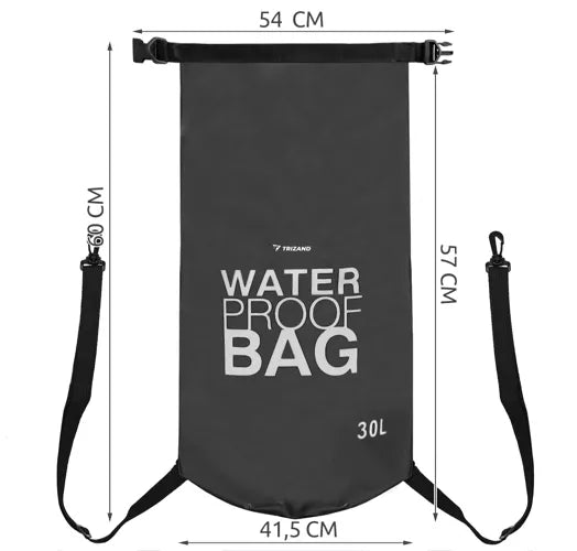 Waterproof bag 30L black 23568-11