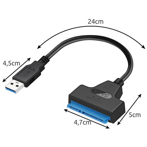 USB to SATA 3.0 Izoxis 23603 adapter-5